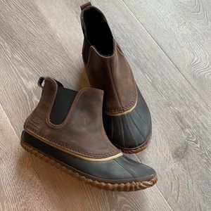 SOREL Out N About Chelsea Duck Boots Women's Size 9.5 NL 2410